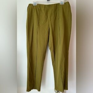 Isaac Mizrahi live women’s pull on pintuck pants